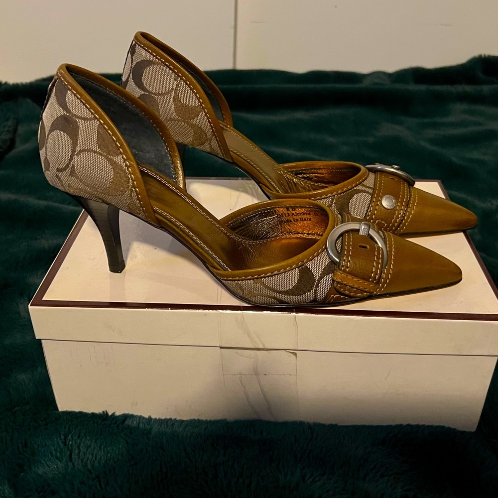 Coach Alecksa Signature heels